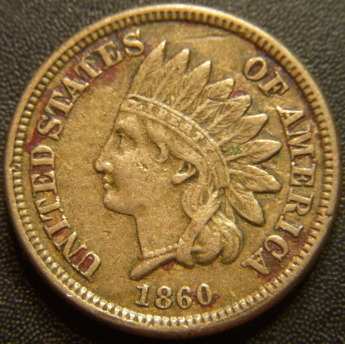1860 Indian Head Cent - Fine