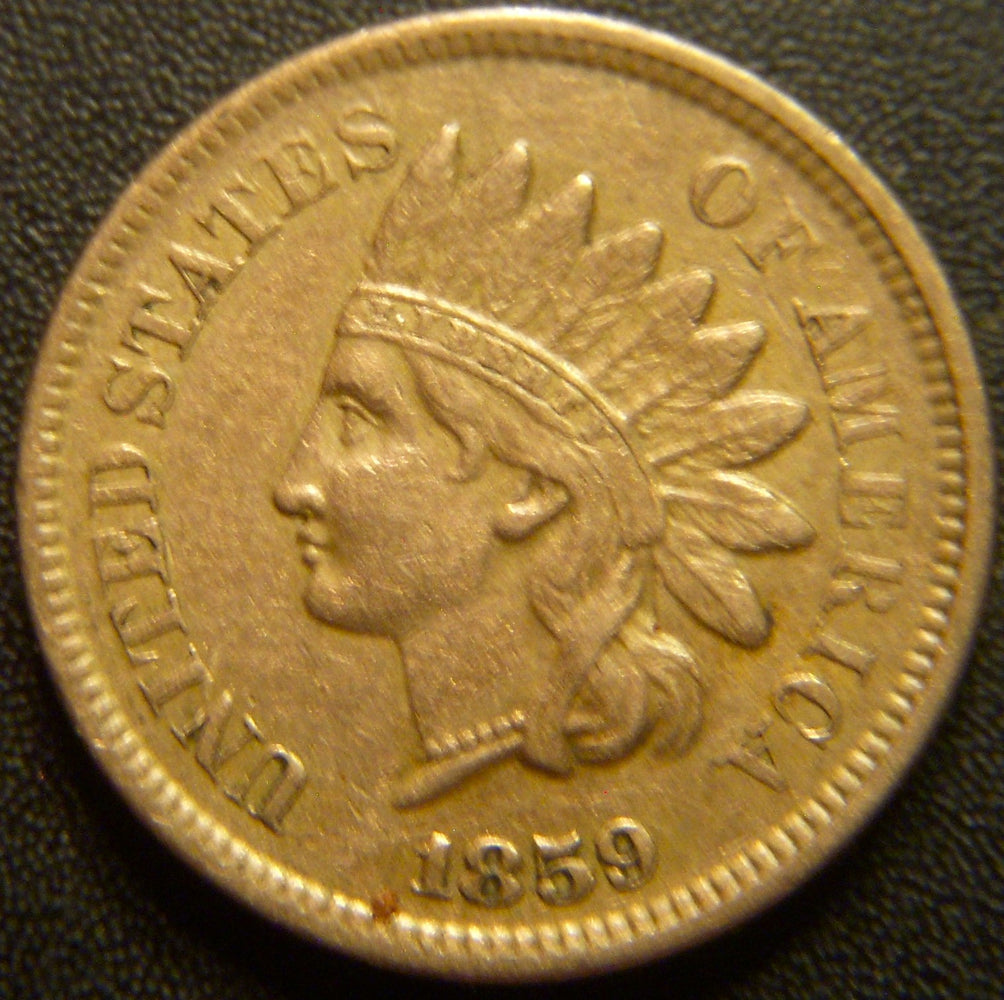 1859 Indian Head Cent - Very Fine