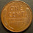 1955/55 Lincoln Cent - Double Die AU