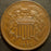 1864 Two Cent - Large Motto Extra Fine