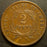 1864 Two Cent - Large Motto Extra Fine