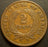 1865 Two Cent - Extra Fine