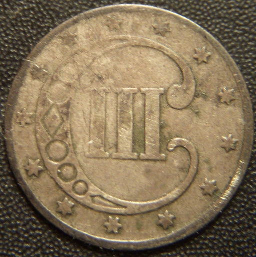1853 Silver Three Cent - Good