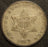 1852 Silver Three Cent - Very Good