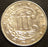 1861 Silver Three Cent - Extra Fine