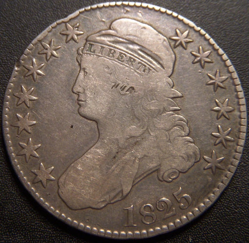 1825 Bust Half Dollar - Fine