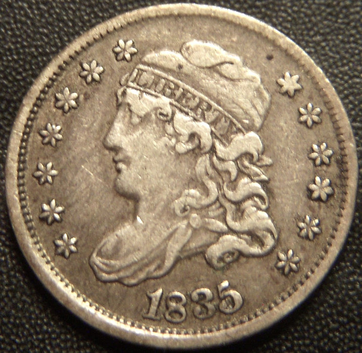 1835 Bust Half Dime - LDL5 Extra Fine