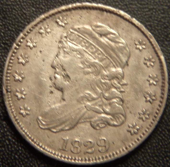 1829 Bust Half Dime - Very Fine Details