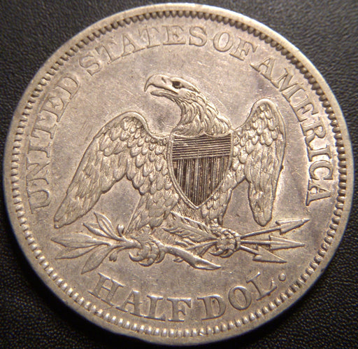 1843 Seated Half Dollar - AU
