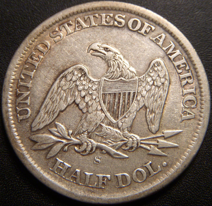 1863-S Seated Half Dollar - Extra Fine