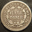 1858 Seated Half Dime - Fine