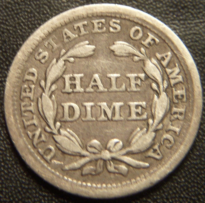 1858 Seated Half Dime - Fine