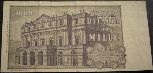 1980 1000 Lire Note - Italy
