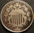 1866 Shield Nickel - Very Good