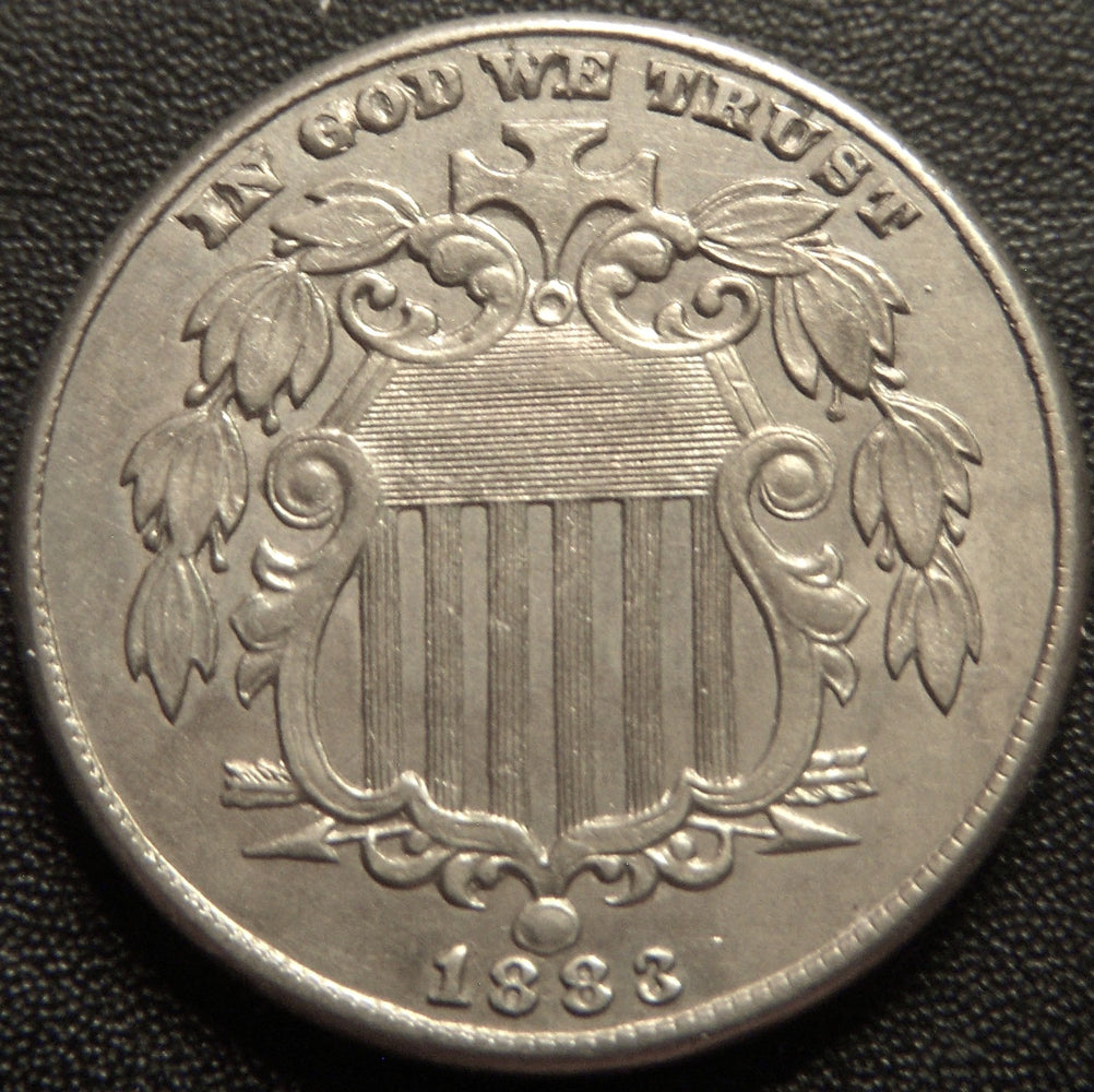 1883 Shield Nickel - AU