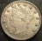 1883 Liberty Nickel - No CENT AU