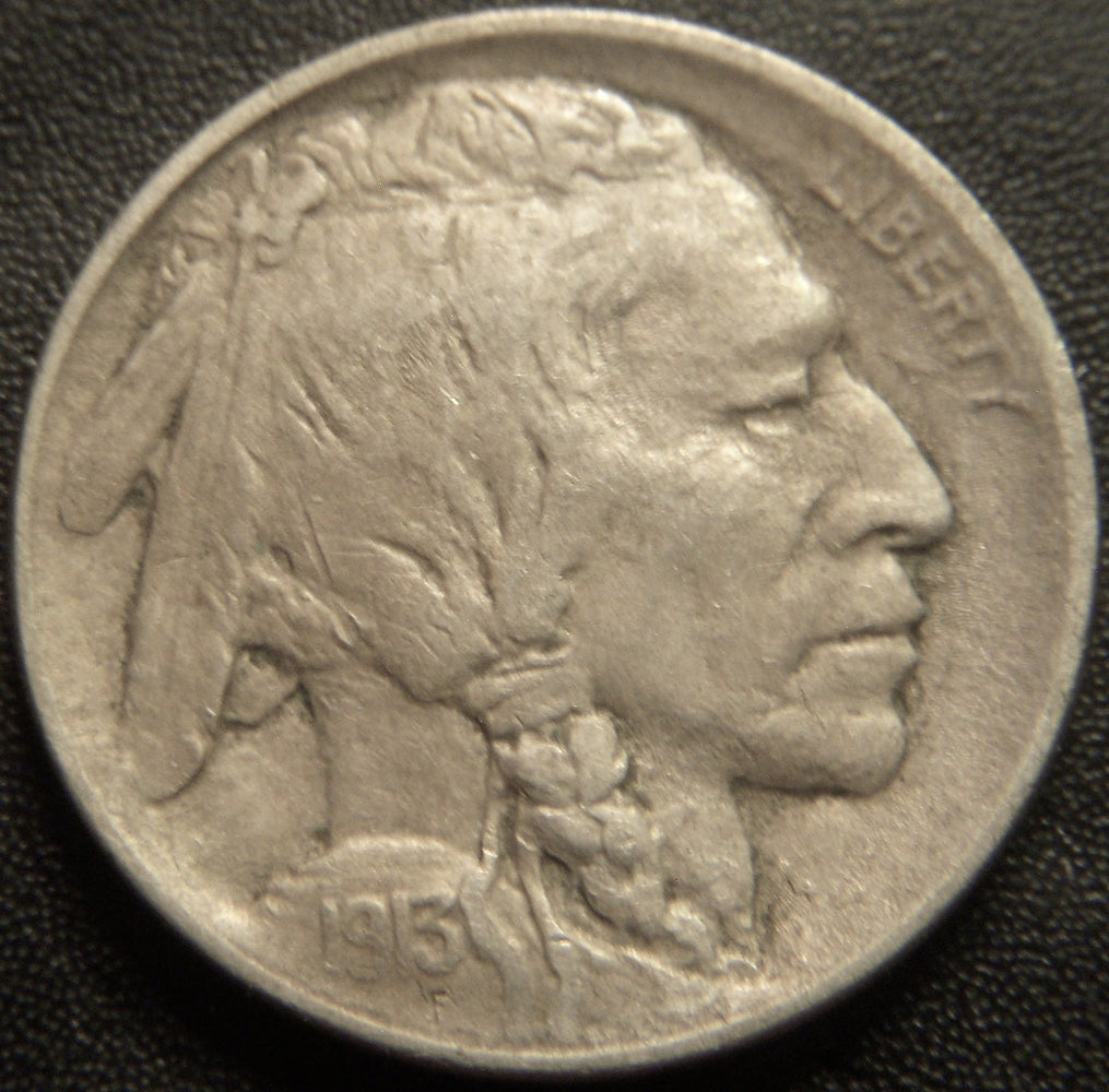 1913 T1 Buffalo Nickel - Extra Fine