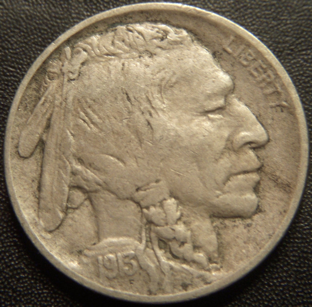 1913 T2 Buffalo Nickel - Extra Fine