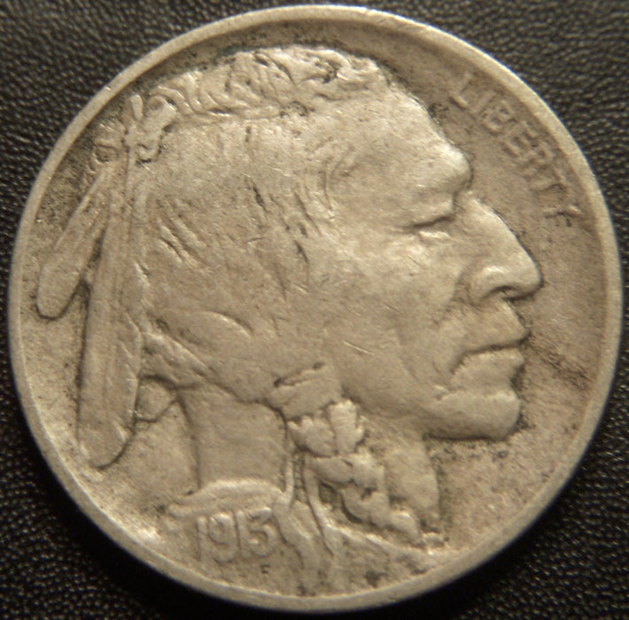 1913 T2 Buffalo Nickel - Extra Fine