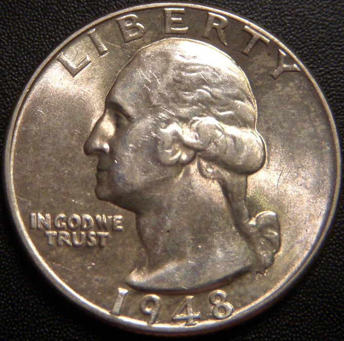 1948 Washington Quarter - AU