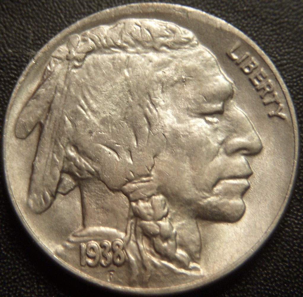 1938-D Buffalo Nickel - Extra Fine