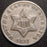 1851-O Silver Three Cent - Very Fine