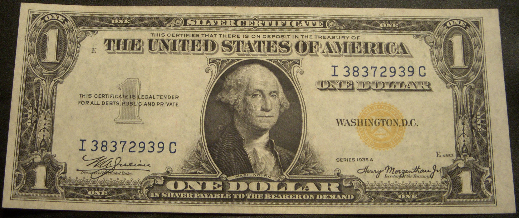 1935A North Africa $1 Silver Certificate - FR# 2306