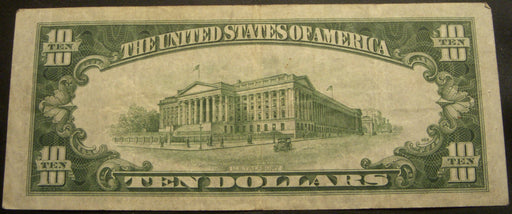1934A North Africa $10 Silver Certificate - FR# 2309