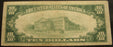 1929 $10 National Bank Note - West York, PA Bank# 8938 Type 2