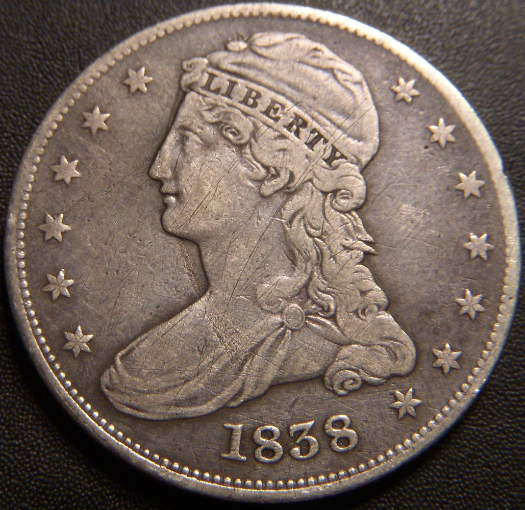 1838 Bust Half Dollar - Very Fine