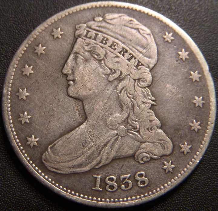 1838 Bust Half Dollar - Very Fine