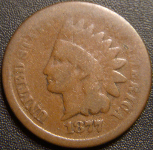1877 Indian Head Cent - Good
