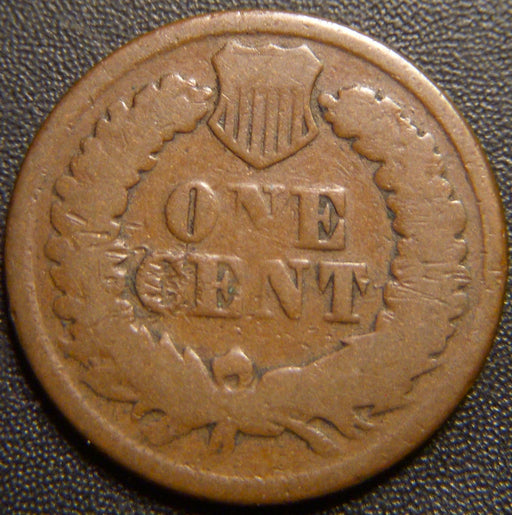 1877 Indian Head Cent - Good