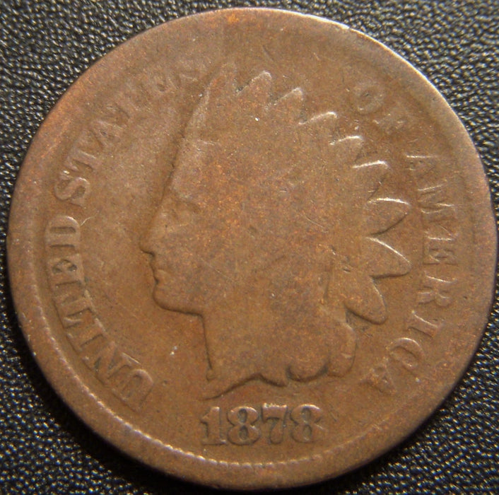 1878 Indian Head Cent - Good