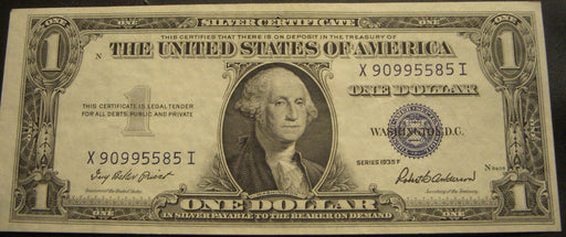 1935F $1 Silver Certificate - FR# 1615