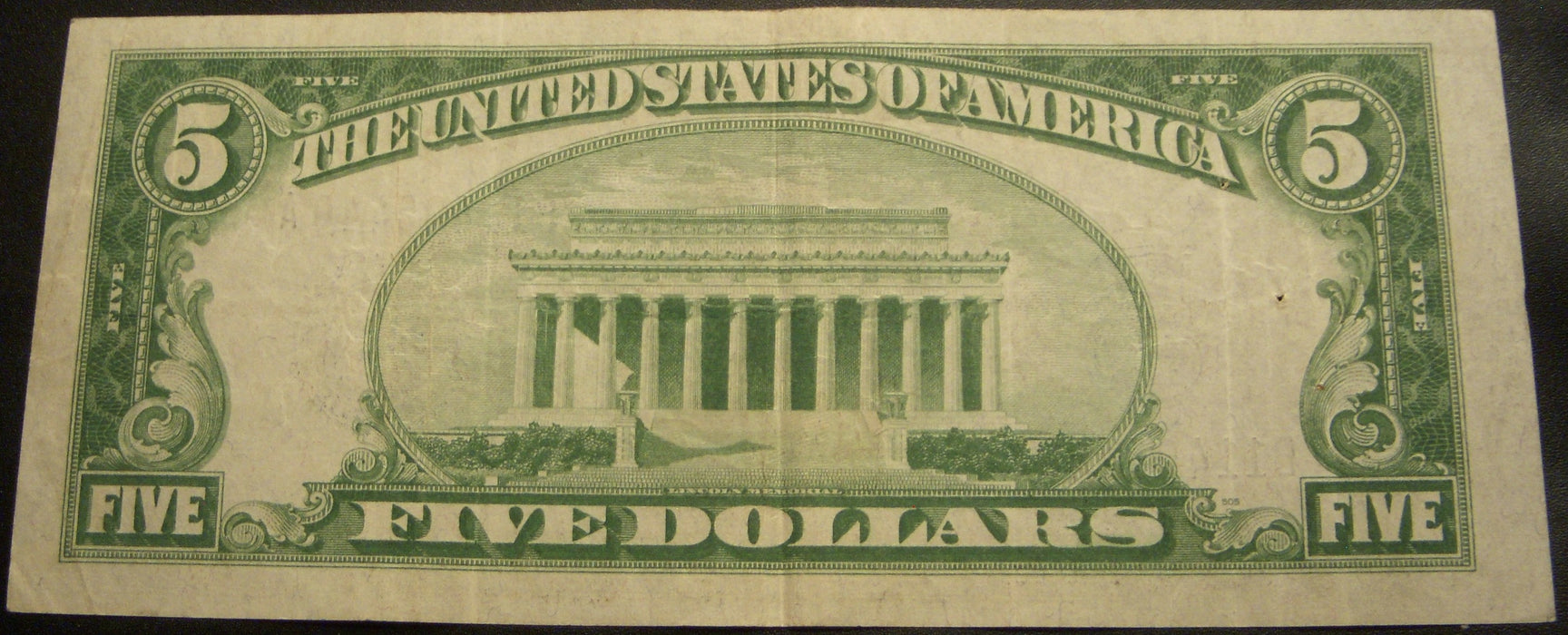 1934 $5 Silver Certificate - FR# 1650
