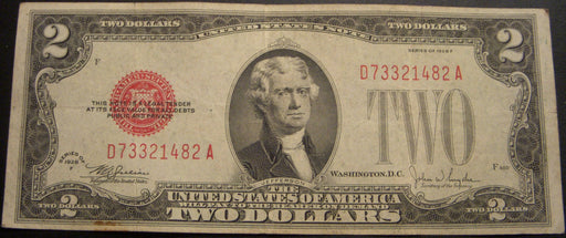 1928F $2 United States Note - FR# 1507