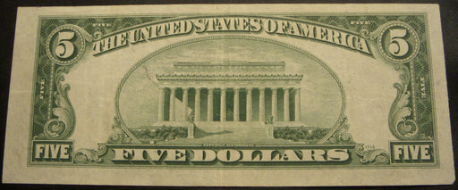 1934B $5 Silver Certificate - FR# 1652