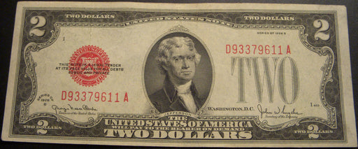 1928G $2 United States Note - FR# 1508