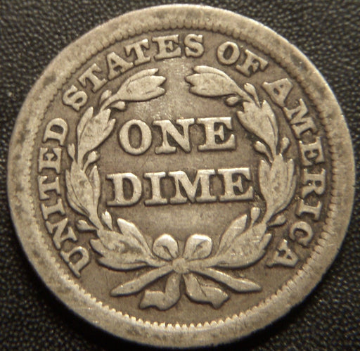 1856 Seated Dime - Small Date Very Fine