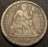 1868 Seated Dime - Fine