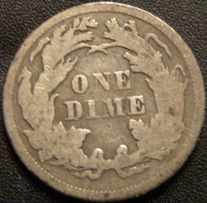 1868 Seated Dime - Fine