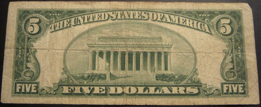 1953B $5 United States Note - FR# 1534