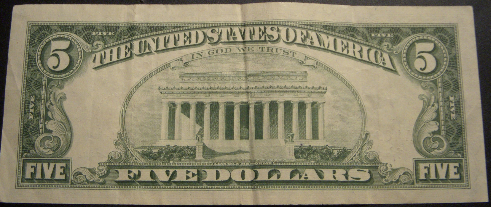 1963 $5 United States Note - FR# 1536