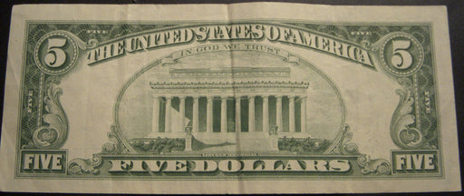 1963 $5 United States Note - FR# 1536