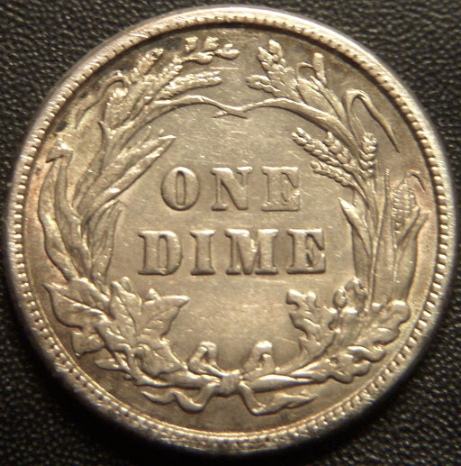 1912 Barber Dime - AU