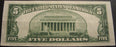 1934A $5 Silver Certificate - FR# 1651