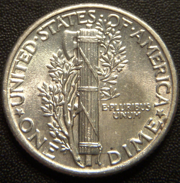 1929 Mercury Dime - AU