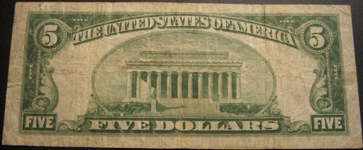 1934A $5 Silver Certificate - FR# 1651