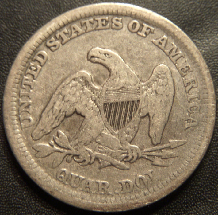 1856 Seated Quarter - Fine
